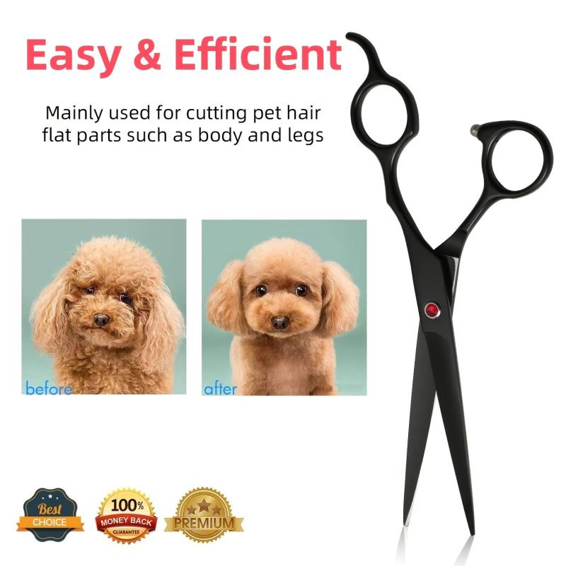 Professional Dog Grooming Scissors for Precise Hair Cutting