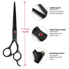 Professional Dog Grooming Scissors for Precise Hair Cutting