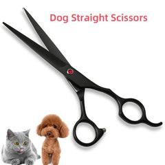 Professional Dog Grooming Scissors for Precise Hair Cutting