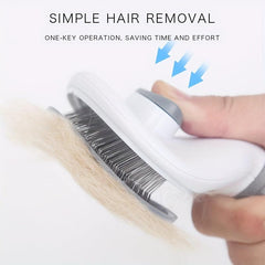 Pet Hair Removal Comb Slicker Brush for Dog Cat Grooming