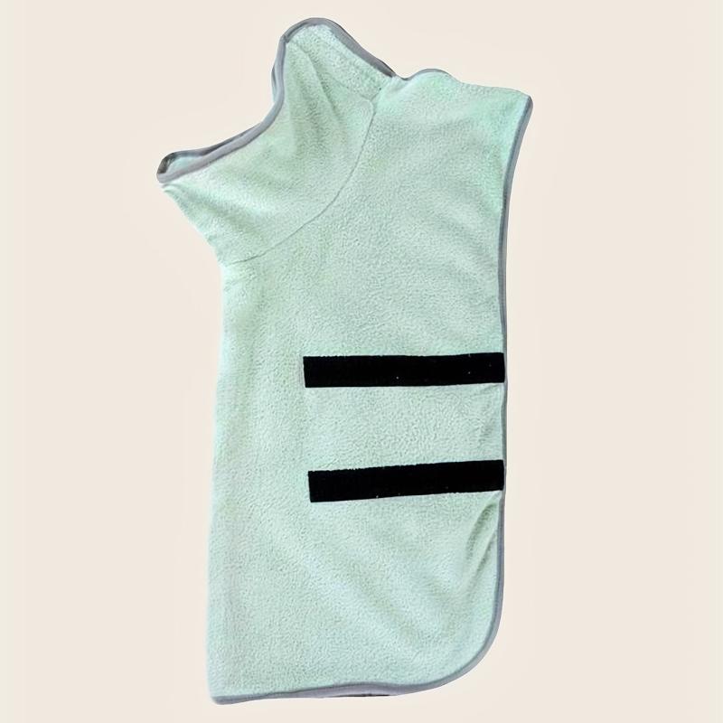 Quick Drying Microfiber Pet Hooded Bath Towel - Water Absorbent
