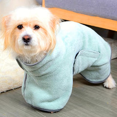 Quick Drying Microfiber Pet Hooded Bath Towel - Water Absorbent