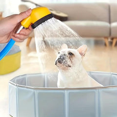 Dog Shower Attachment with Hose for Bathtub Faucet