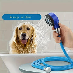 Dog Shower Attachment with Hose for Bathtub Faucet