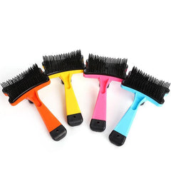 Float Hair Removal Slicker Brush for Dog and Cat Grooming