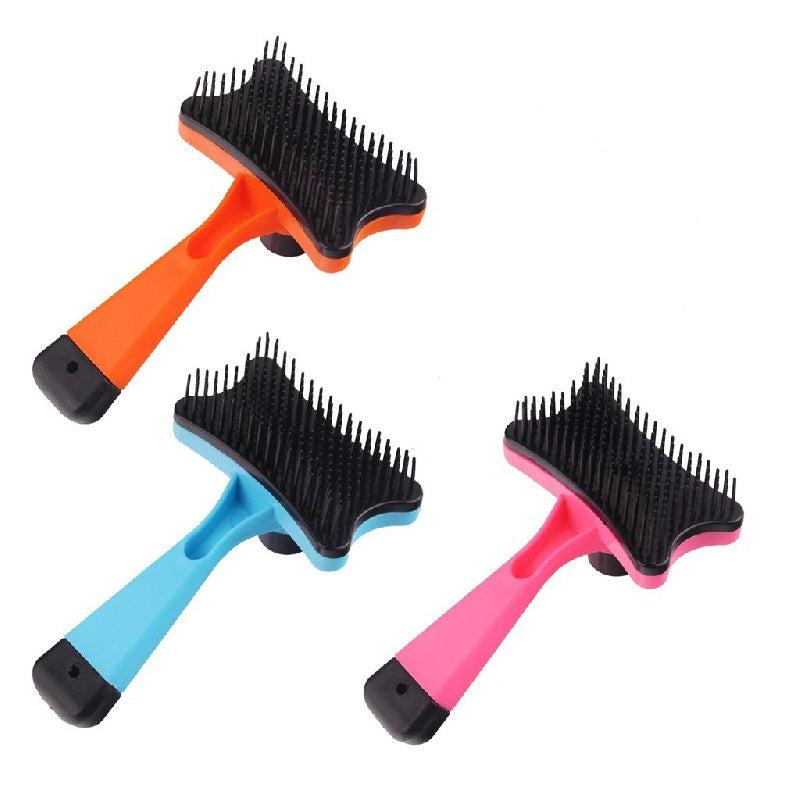 Float Hair Removal Slicker Brush for Dog and Cat Grooming