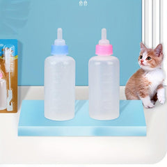Pet Nursing Feeder Bottle Kits for Kitten Puppy Feeding