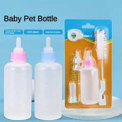 Pet Nursing Feeder Bottle Kits for Kitten Puppy Feeding