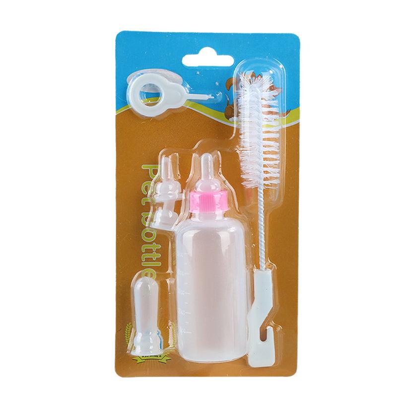 Pet Nursing Feeder Bottle Kits for Kitten Puppy Feeding