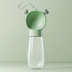 Portable Dog Water Bottle with Wrist Strap Lanyard - Leak Proof