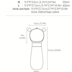 Portable Dog Water Bottle with Wrist Strap Lanyard - Leak Proof