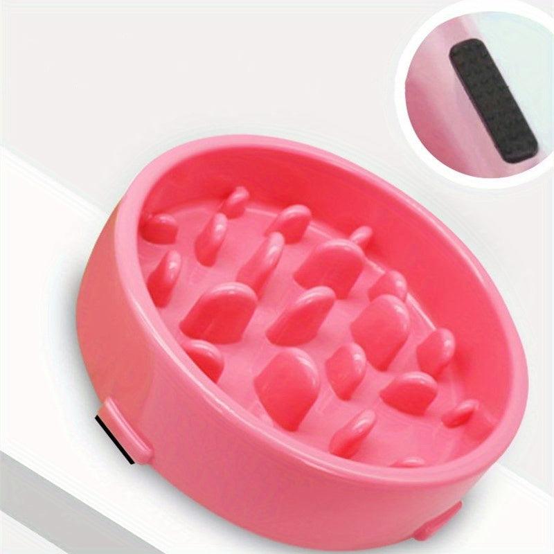 Pet Slow Feeder Bowl Anti Choking Interactive Dog Cat Food Bowl