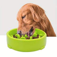 Pet Slow Feeder Bowl Anti Choking Interactive Dog Cat Food Bowl