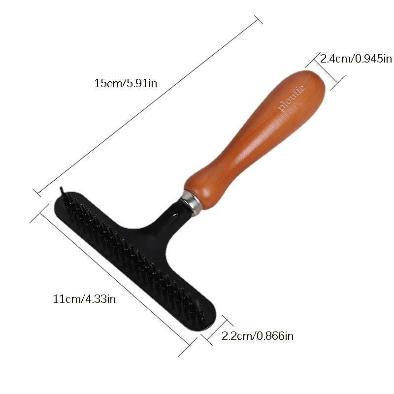 Dematting Brush & Carpet Rake for Dogs - Removes Loose Hair & Tangles