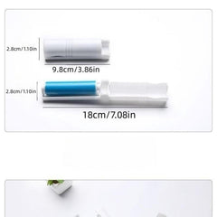 Portable Hair Removal Brush Foldable Sticky Roller for Household Pet Grooming