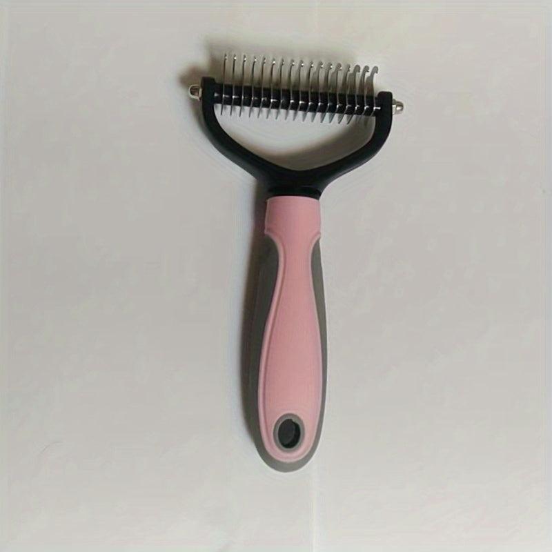 2pcs Pet Hair Removal Comb for Dog and Cat Grooming