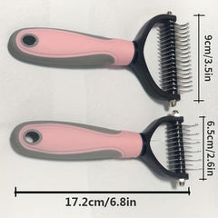 2pcs Pet Hair Removal Comb for Dog and Cat Grooming