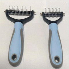 2pcs Pet Hair Removal Comb for Dog and Cat Grooming