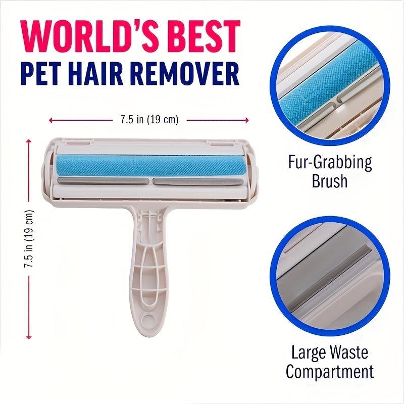 Pet Hair Remover Brush Portable Fabric Fuzz Dog Cat Lint Carpet Cleaner