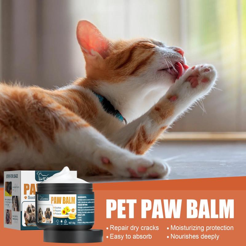 50ml Pet Claw Cream Foot Meat Pad Anti Dry Crack Moisturizing Foot Palm