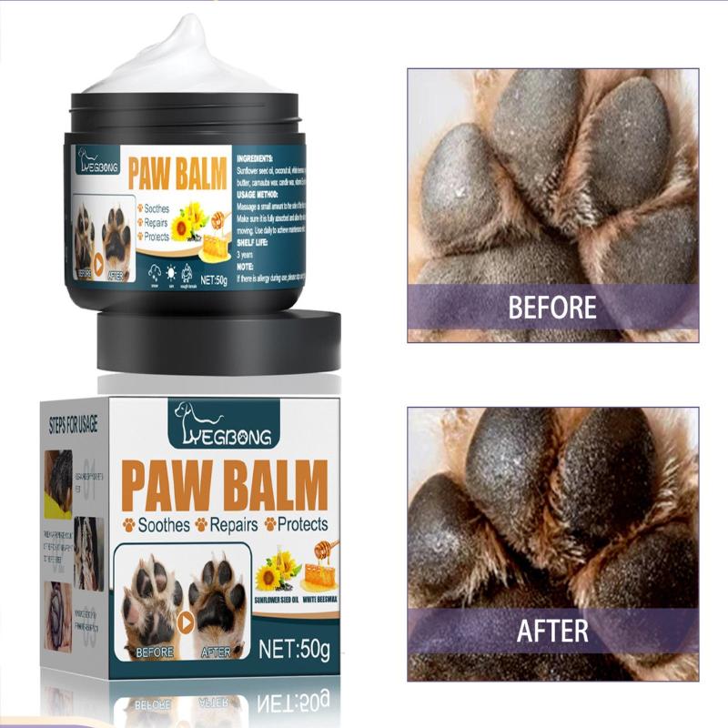 50ml Pet Claw Cream Foot Meat Pad Anti Dry Crack Moisturizing Foot Palm