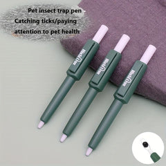 Tick Remover Pen for Pets - Easy and Safe Tick and Flea Removal Tool