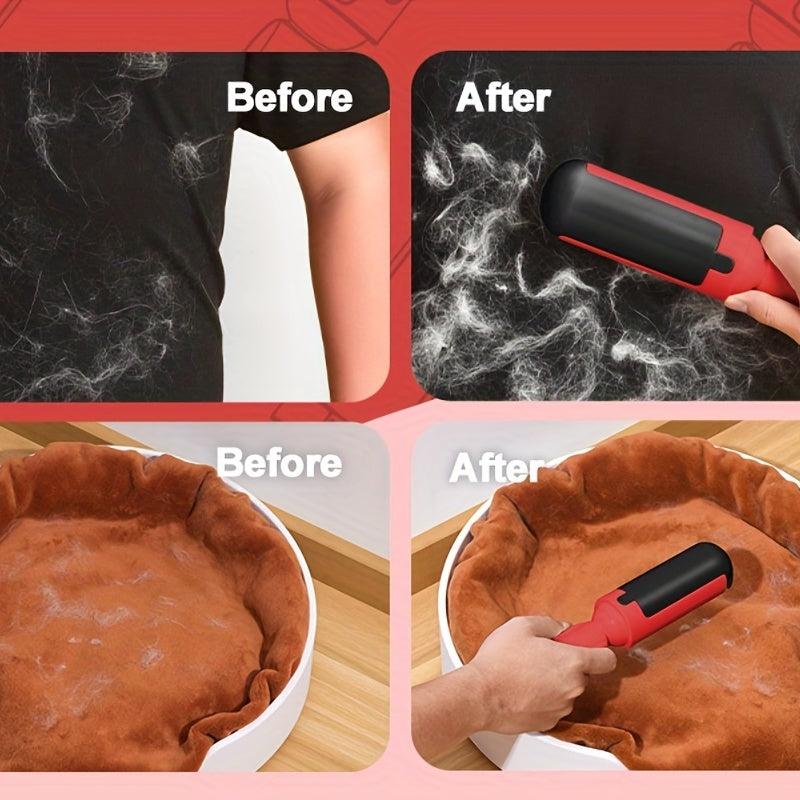 Pet Roller Hair Remover For Dog Cat. Reusable Lint Fur Rollers