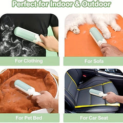Pet Roller Hair Remover For Dog Cat. Reusable Lint Fur Rollers