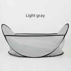 Pet Haircut Bib Dog Grooming Cape Hair Cutting Catcher Shaving Trimming Tent