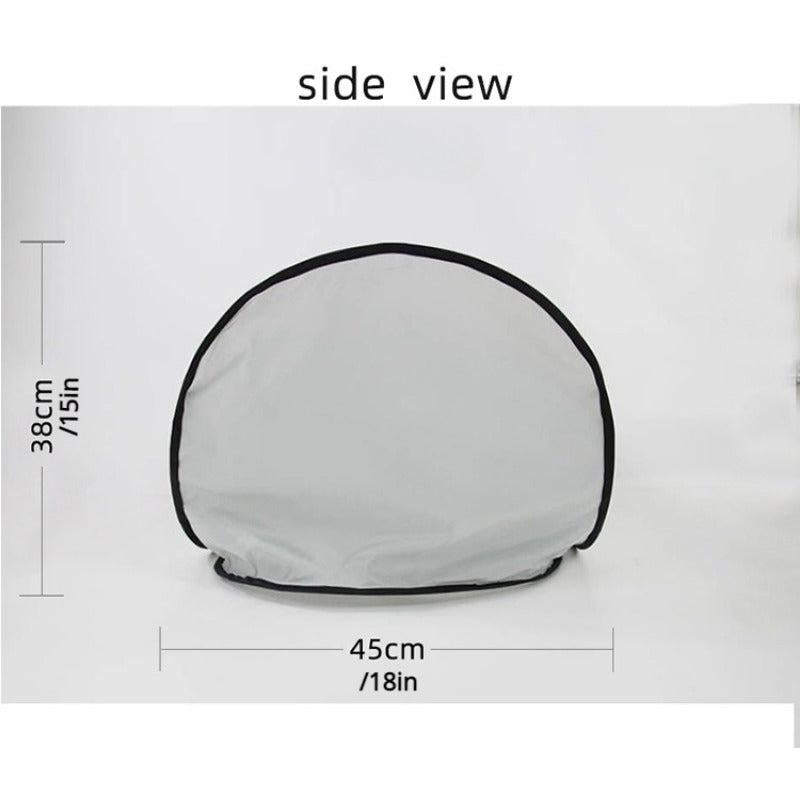 Pet Haircut Bib Dog Grooming Cape Hair Cutting Catcher Shaving Trimming Tent