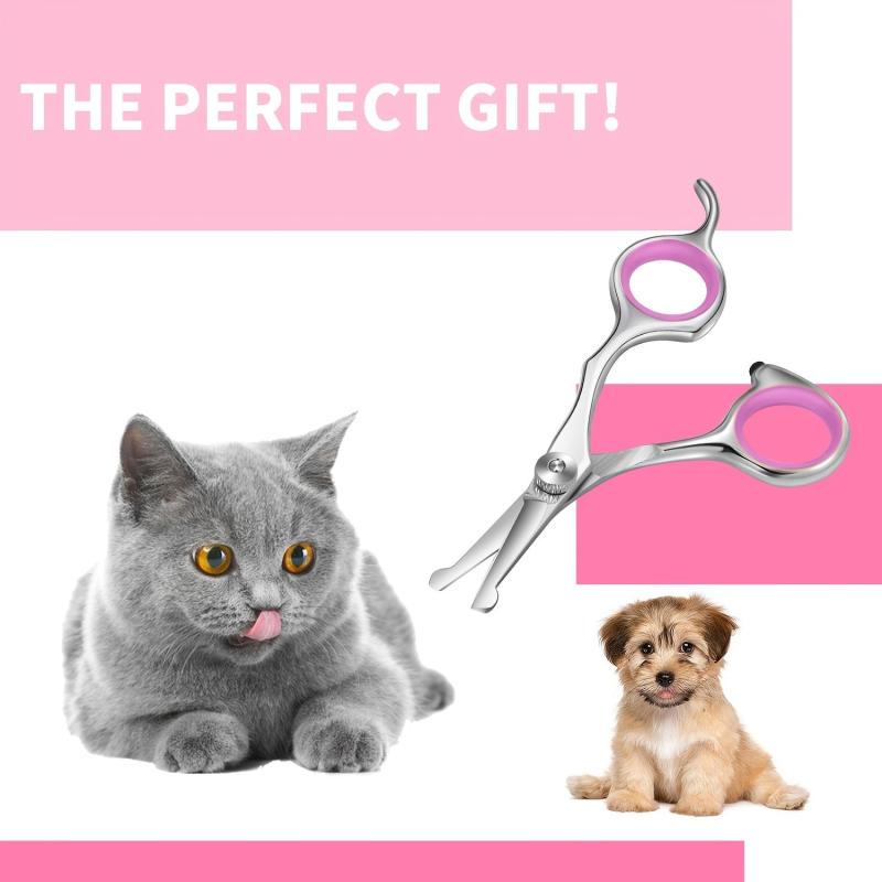 Professional Pet Grooming Scissors with Rounded Safety Tips