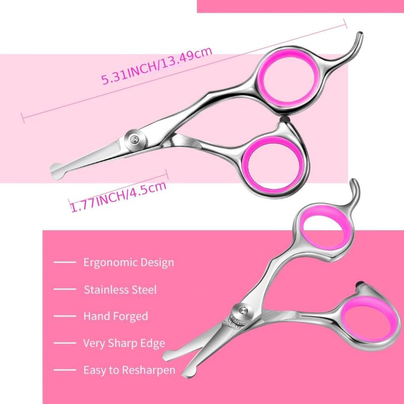 Professional Pet Grooming Scissors with Rounded Safety Tips