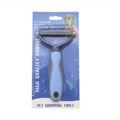 Double Sided Slicker Pet Brush For Shedding Dematting