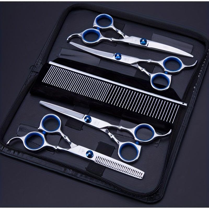 Professional Pet Grooming Scissors for Dogs and Cats