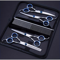 Professional Pet Grooming Scissors for Dogs and Cats