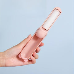 Portable Pet Hair Remover Brush - Reusable Dog Cat Lint Cleaner