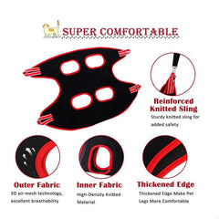 1pc Pet Grooming Hammock Harness - Safe and Comfortable Grooming for Pets