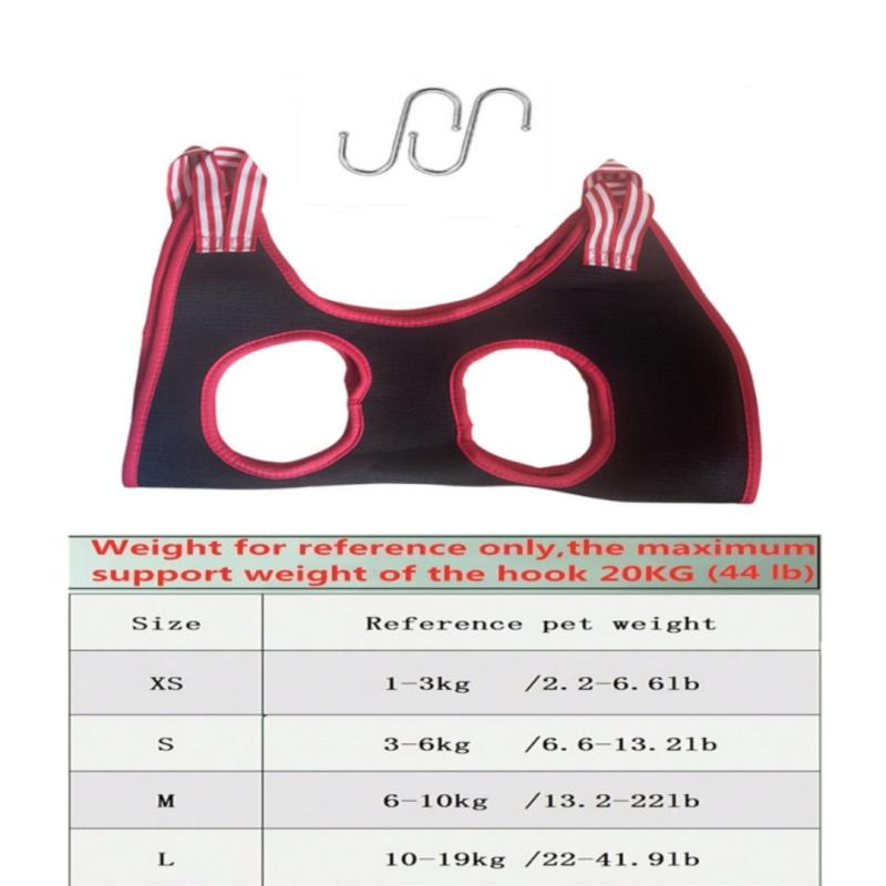 1pc Pet Grooming Hammock Harness - Safe and Comfortable Grooming for Pets
