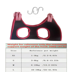 1pc Pet Grooming Hammock Harness - Safe and Comfortable Grooming for Pets