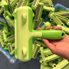 Portable Pet Hair Remover Brush Reusable for Dogs & Cats