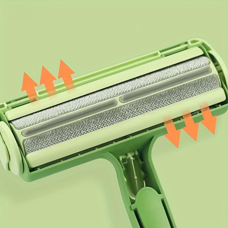 Portable Pet Hair Remover Brush Reusable for Dogs & Cats