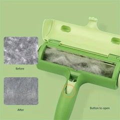 Portable Pet Hair Remover Brush Reusable for Dogs & Cats
