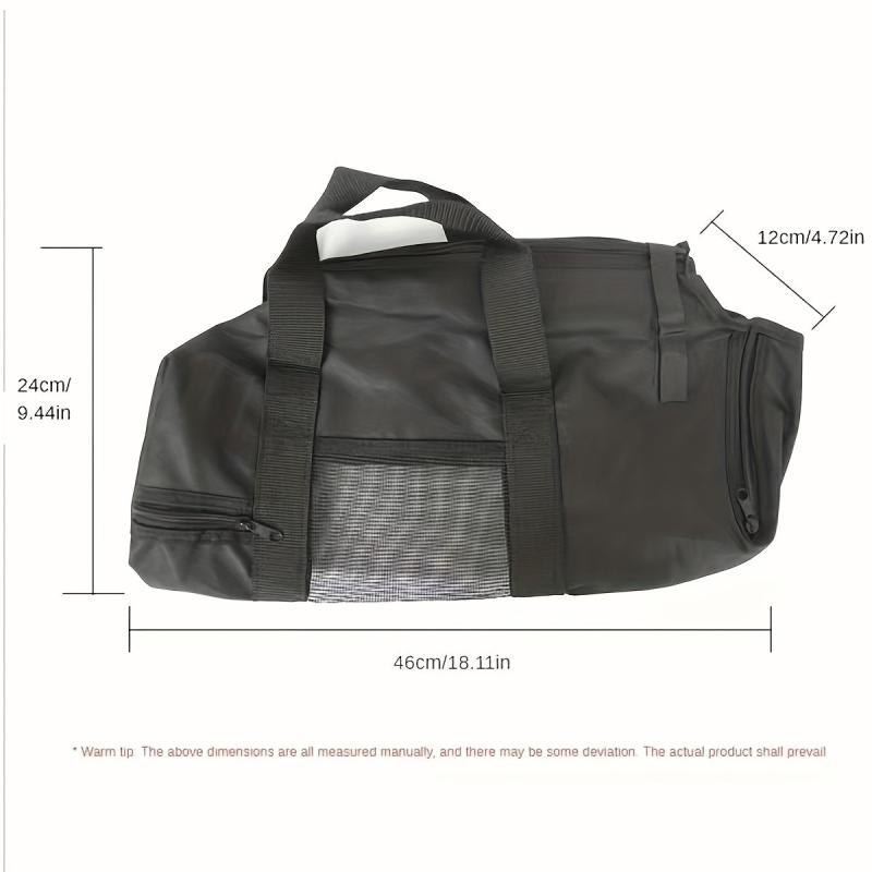 Adjustable Cat Bathing Bag Mesh Grooming Bag