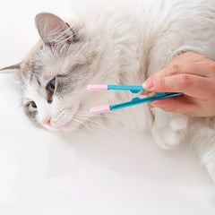 Silicone Cat Tear Stain Brush Eye Comb For Pet Grooming