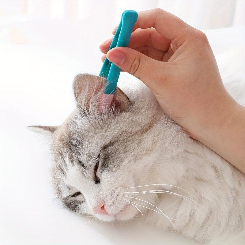 Silicone Cat Tear Stain Brush Eye Comb For Pet Grooming