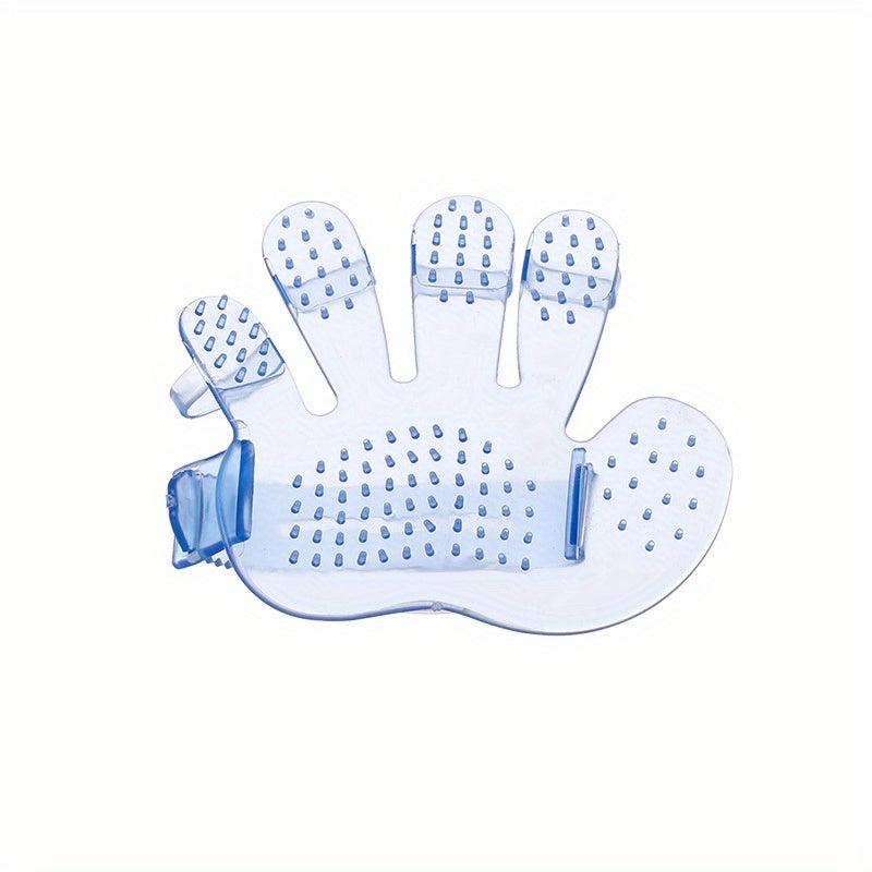 Pet Grooming Glove and Slicker Brush Combo