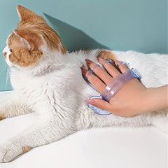 Pet Grooming Glove and Slicker Brush Combo