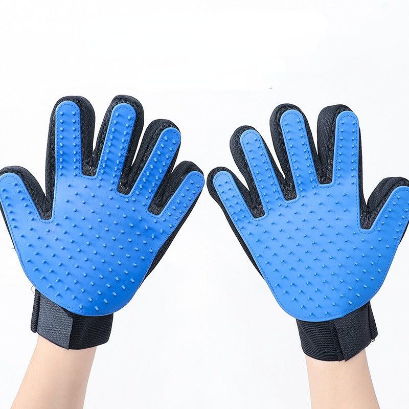 Dog Hair Removal Glove for Grooming Cats & Dogs