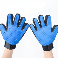 Dog Hair Removal Glove for Grooming Cats & Dogs