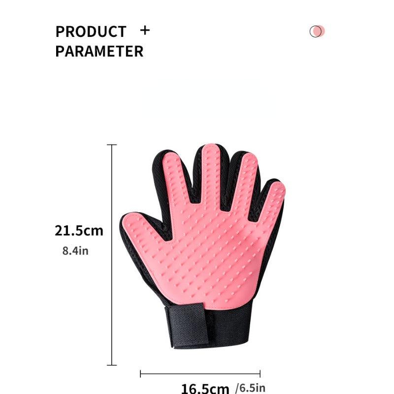 Dog Hair Removal Glove for Grooming Cats & Dogs
